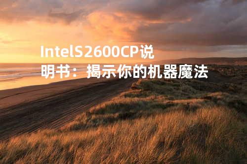 Intel S2600CP 说明书：揭示你的机器魔法